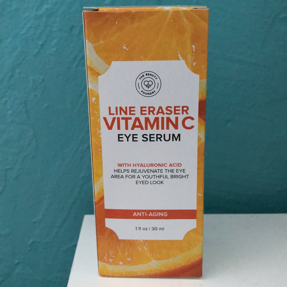 The Beauty Foundry Line Eraser Vitamin C Eye Serum